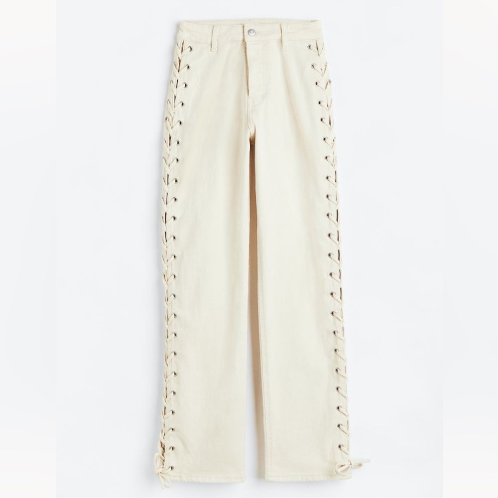 H&M Straight High Waist Jeans